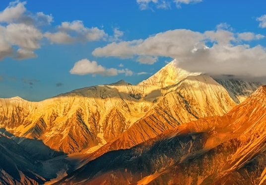 贡嘎山景区