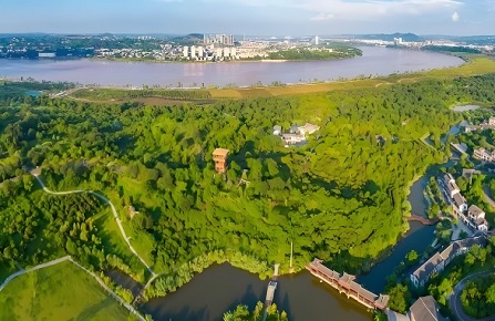 张坝桂圆林景区