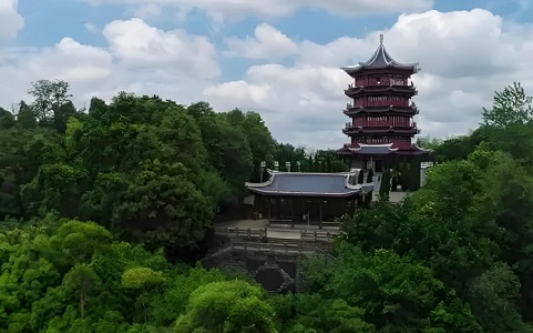 南充西山景区