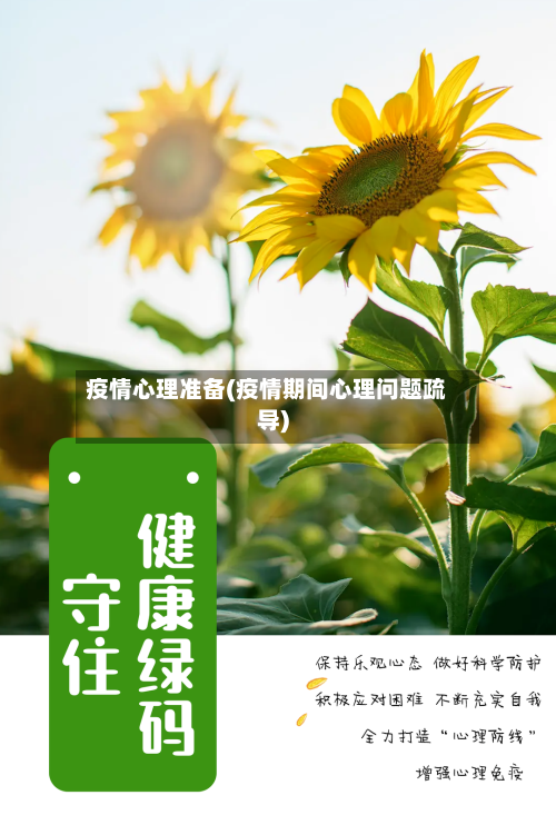 疫情心理准备(疫情期间心理问题疏导)