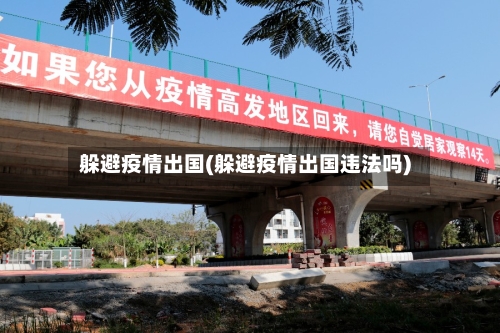 躲避疫情出国(躲避疫情出国违法吗)-第3张图片
