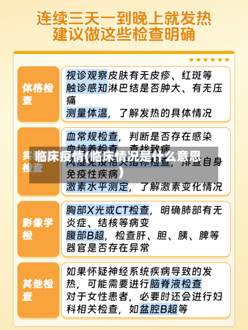 临床疫情(临床情况是什么意思)-第1张图片