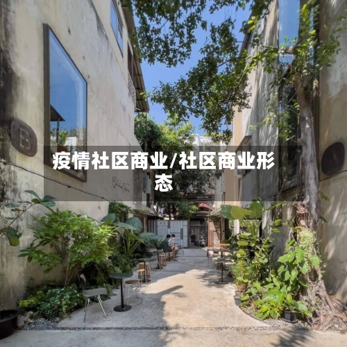 疫情社区商业/社区商业形态-第1张图片