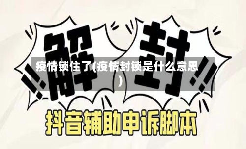 疫情锁住了(疫情封锁是什么意思)-第2张图片